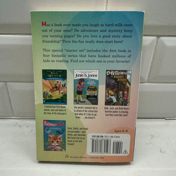 Kids Book The Fun Starts Here 4 Books In One - Picture 3 of 4